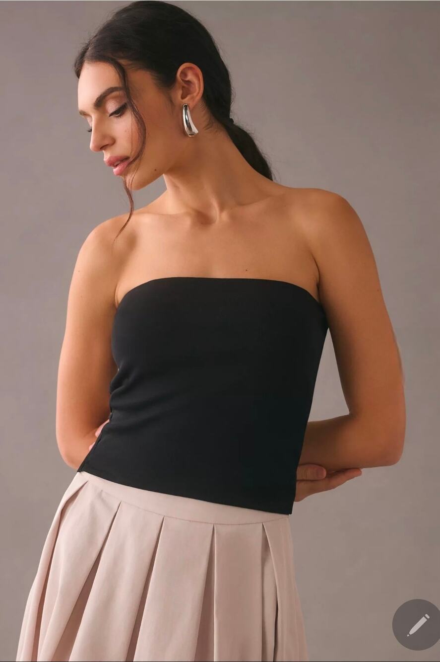 NWOT Anthropologie Slim RibbedTube Top. Size M. Retails $68